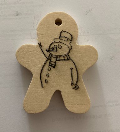 houten kerstbal 10mm dik